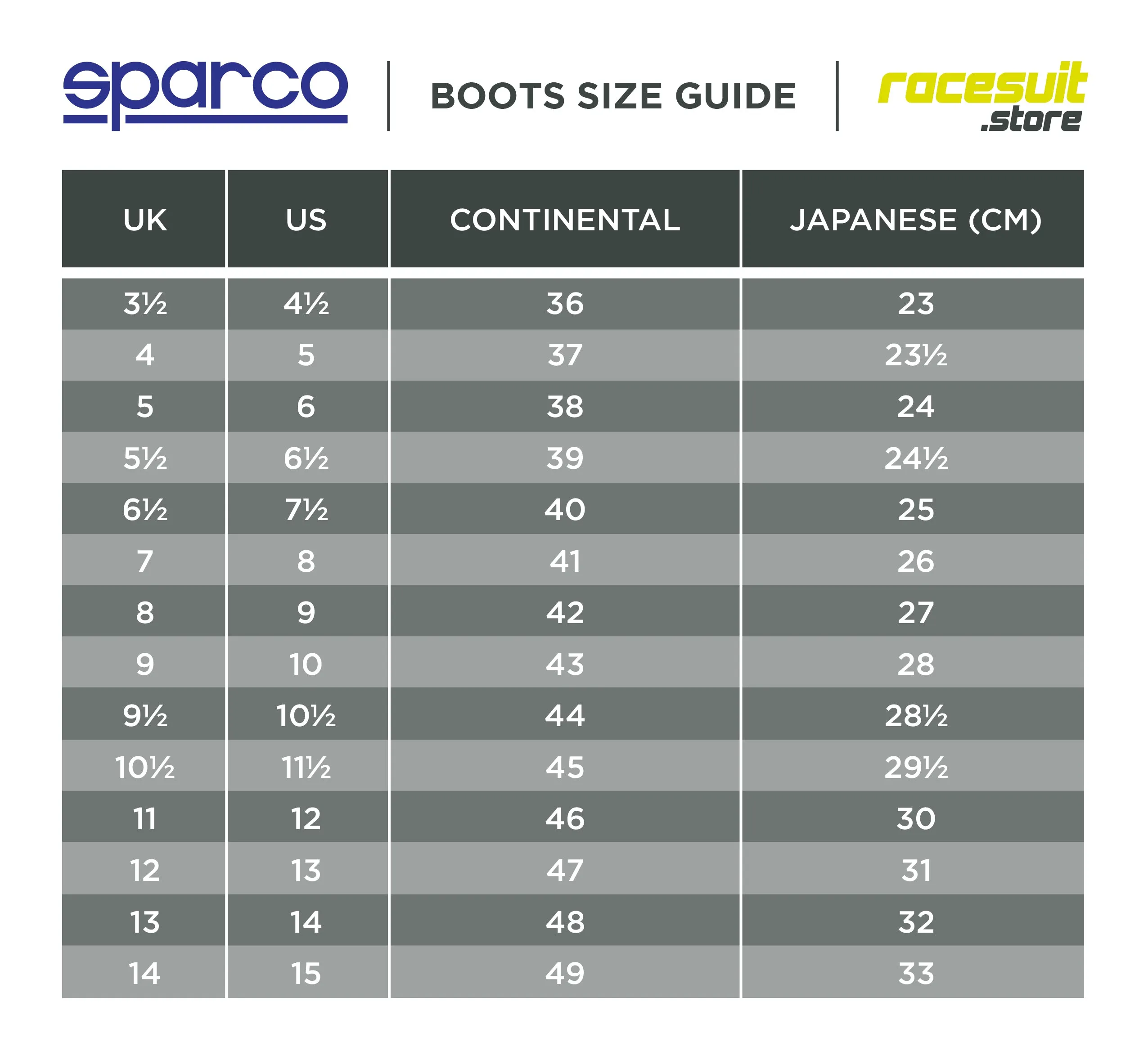 001283 Sparco X-Light Racing Boots Fireproof FIA-8856-2018 Approved Motorsport