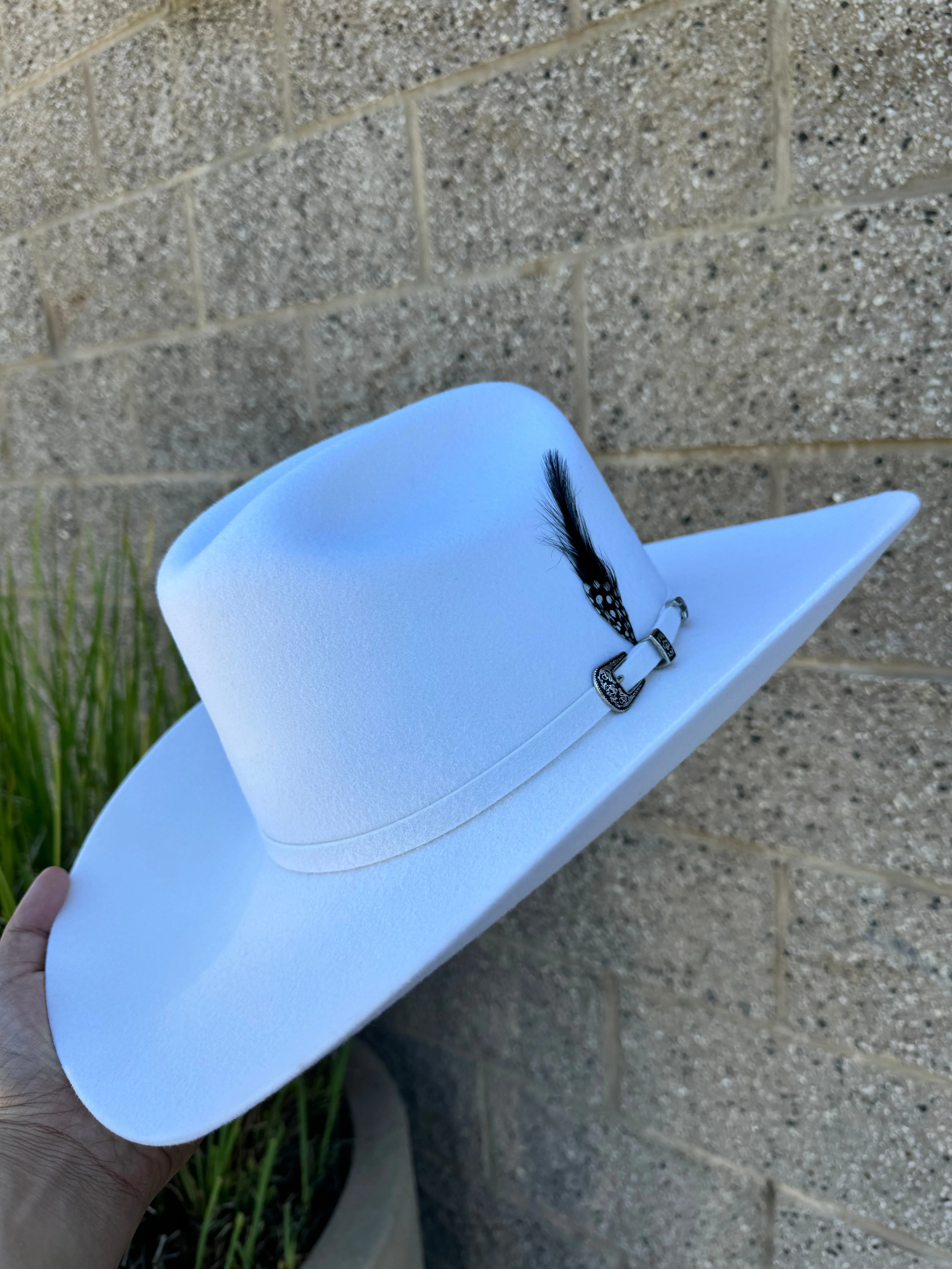 10x Tejana Copa Chica Horma Sinaloa - White/Blanca