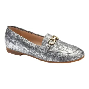 1374 - Beige Soft Leather Flat Loafer for Teen/Women by London Kids