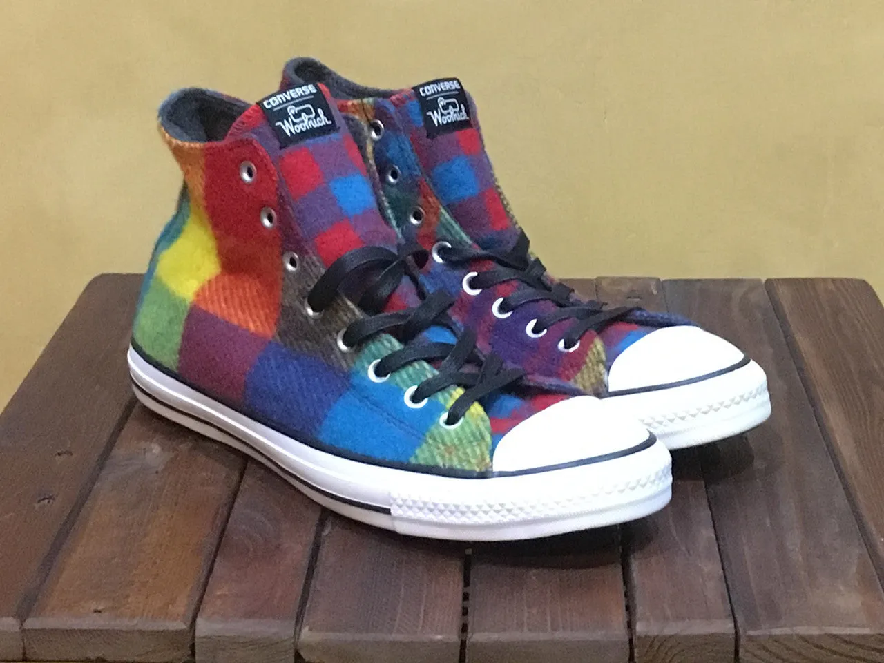 149454C Converse x Woolrich Chuck Taylor All Star Hi Thunder Casino