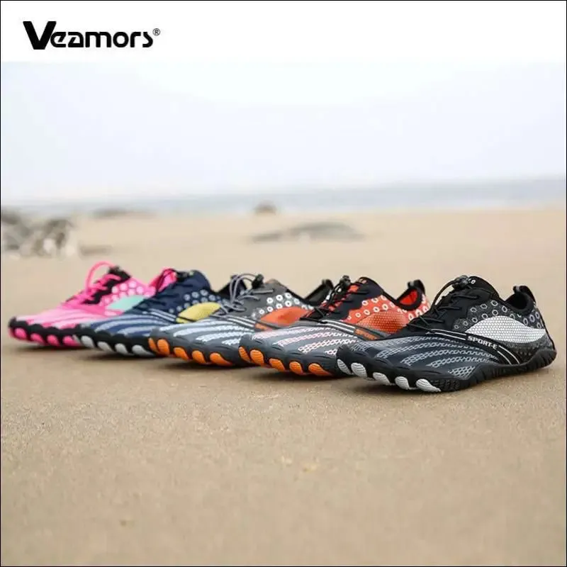 2022 new men aqua shoes quick dry beach shoes women breathable sneakers barefoot upstream water