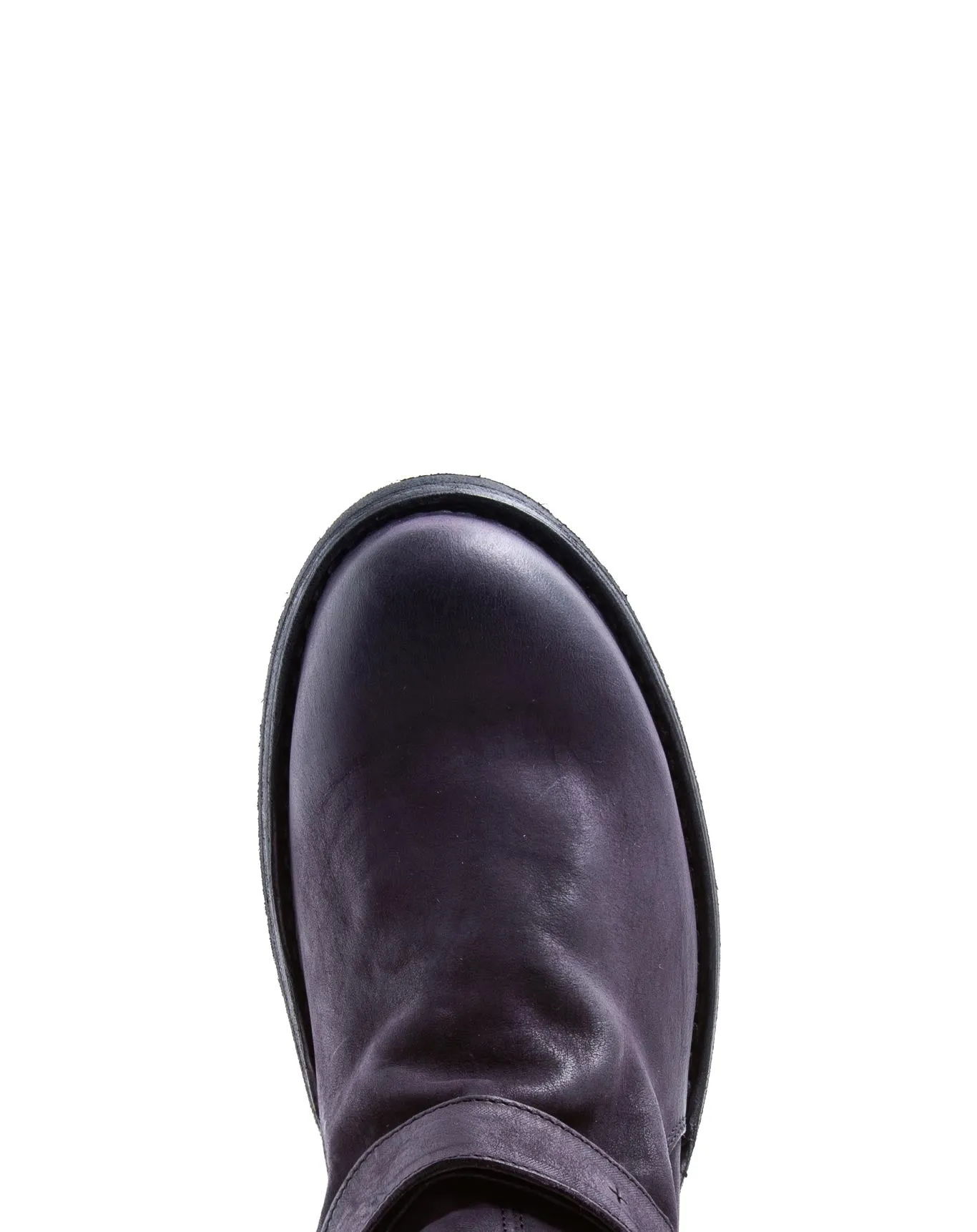 713 Purple Leather Boots