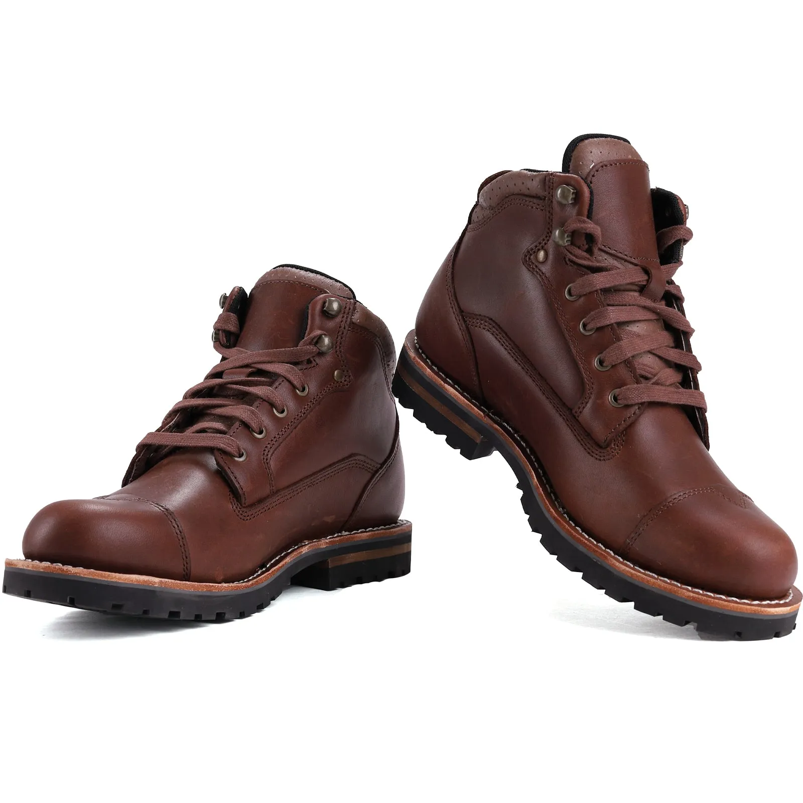 84431 ELK WOODS Men's Classic 6" Soft Toe Work Boot - Brown