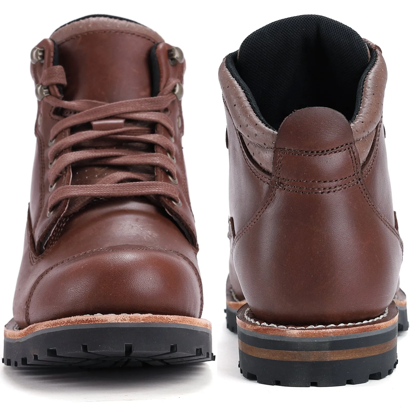 84431 ELK WOODS Men's Classic 6" Soft Toe Work Boot - Brown
