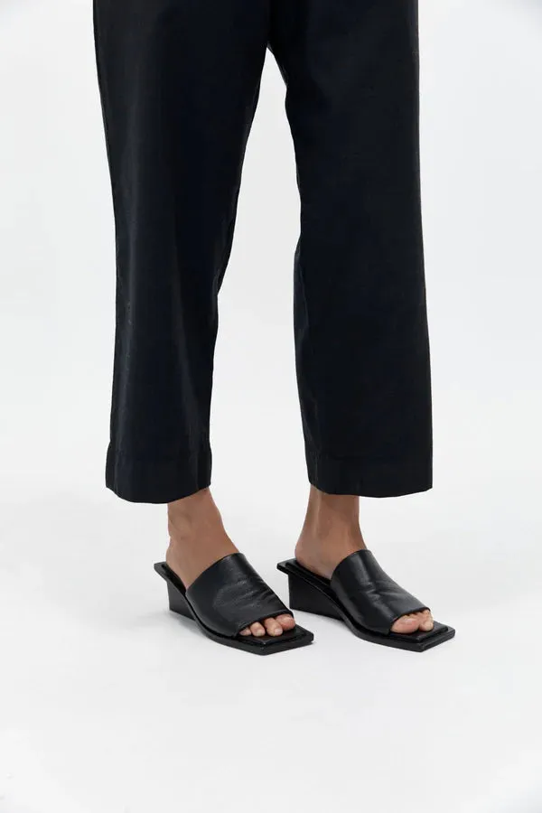 90's Wedge Heel - Black