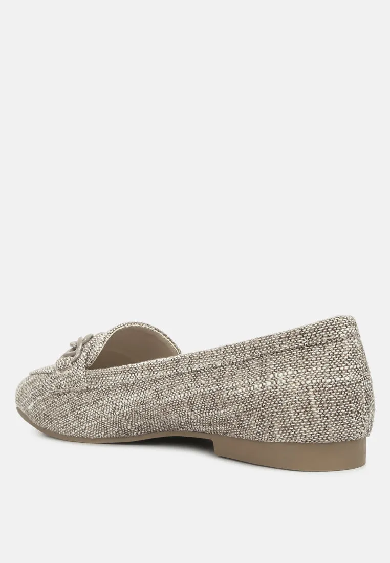 Abeera Chain Embellished Loafers By Ruw