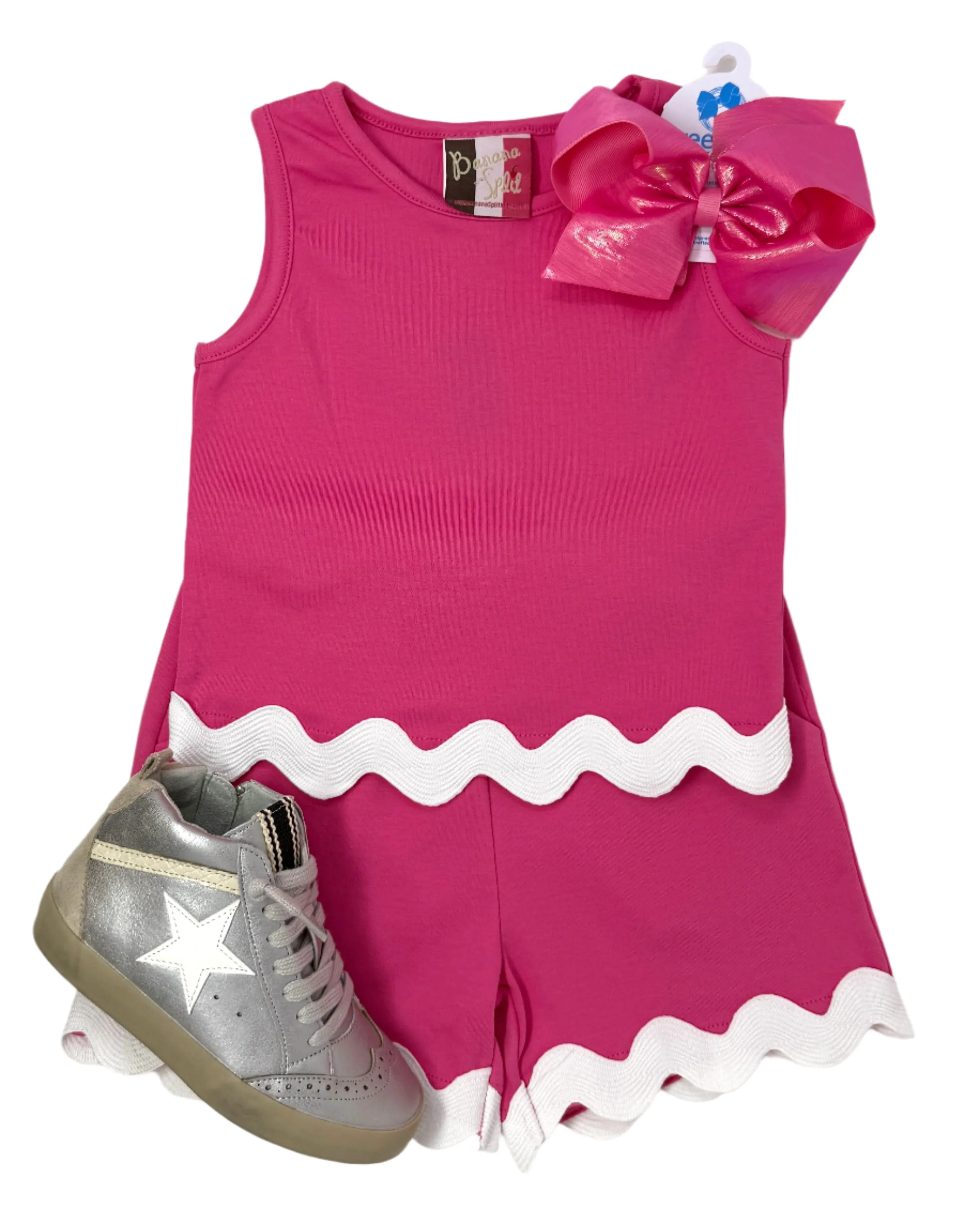 Abigail Short Set - Pink