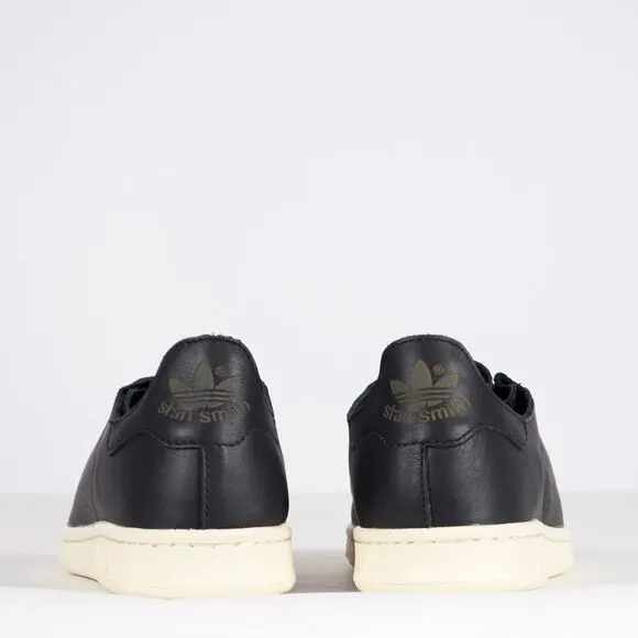 Adidas AQ4788  Stan Smith Leather Sock Sneakers, Core Black 7