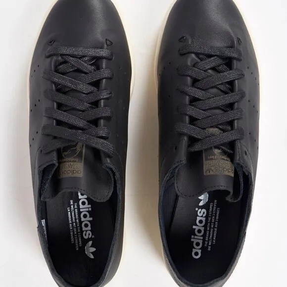 Adidas AQ4788  Stan Smith Leather Sock Sneakers, Core Black 7