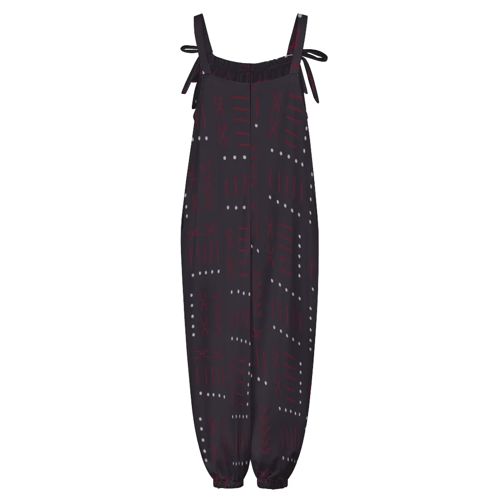 African Print Romper