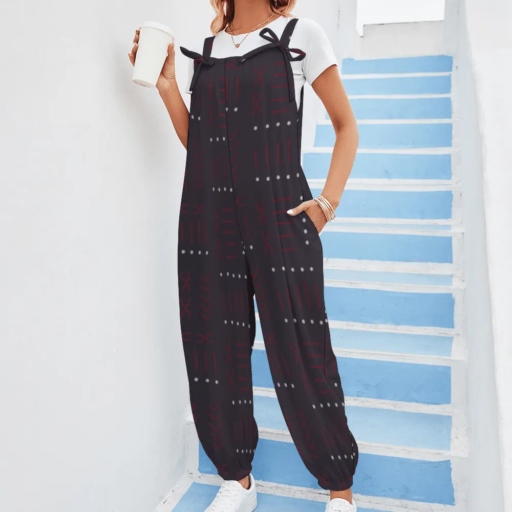 African Print Romper