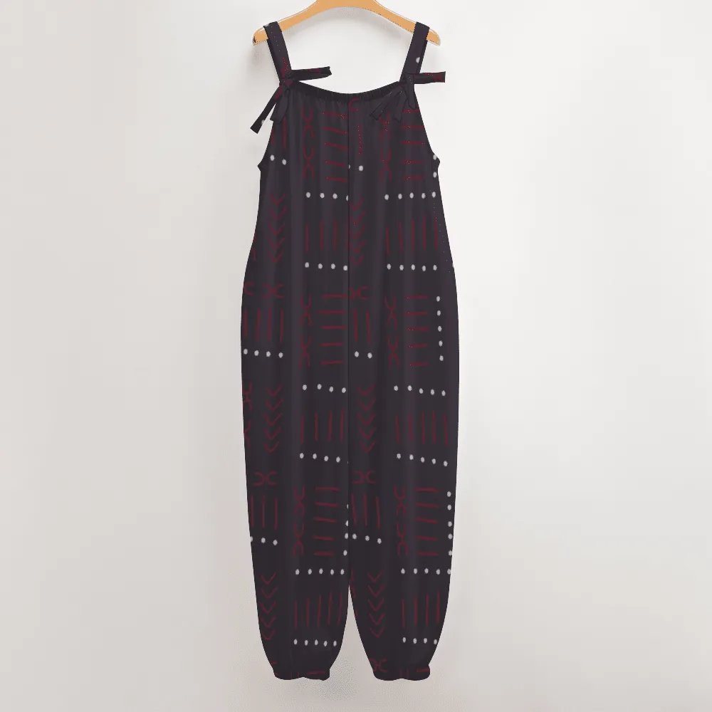 African Print Romper