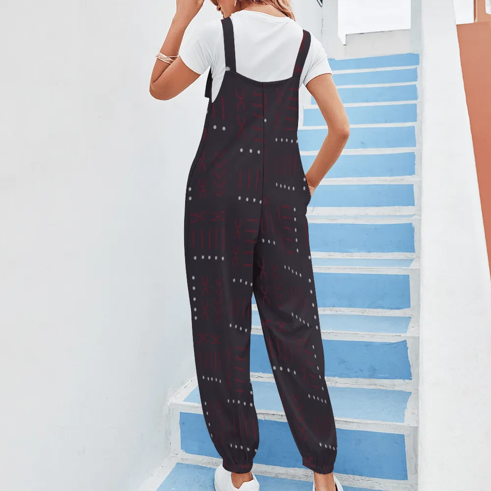 African Print Romper