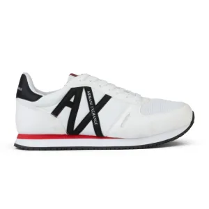 ARMANI EXCHANGE Logo Lace-Up XUX017 Sneakers - WHTHT