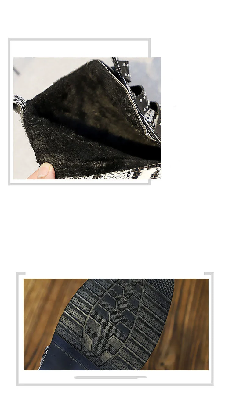 Autumn and Winter Large Size Retro Comfortable Flat with Low Tube Women's Boots Martin Boots