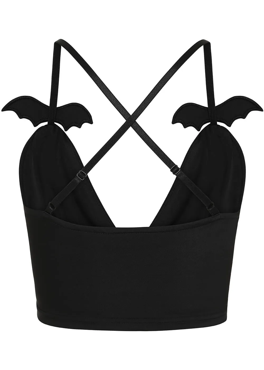 Banned Alternative Melantha Bat Top Black
