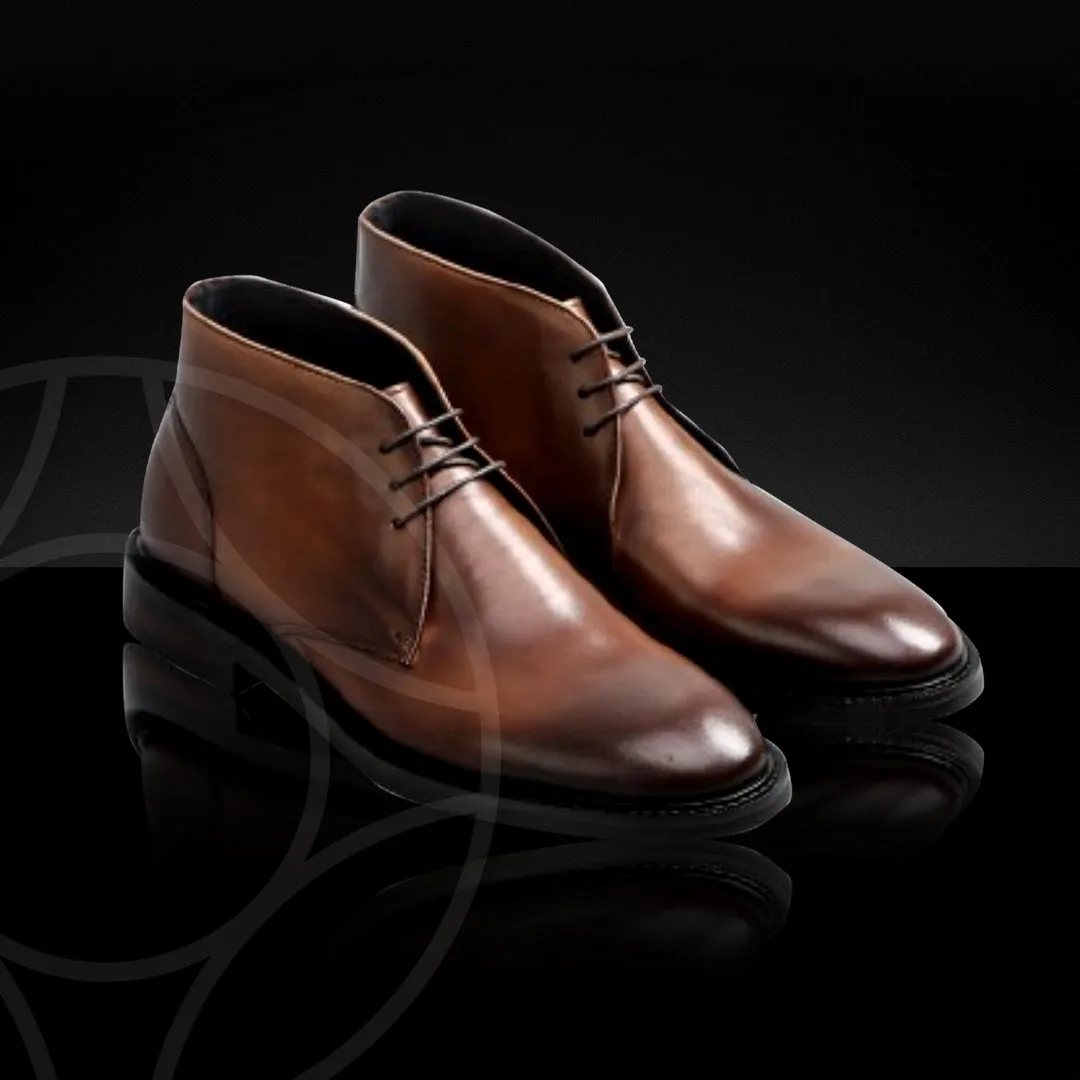 BEAU Classic Boots Crafted in Hand Patina Leather