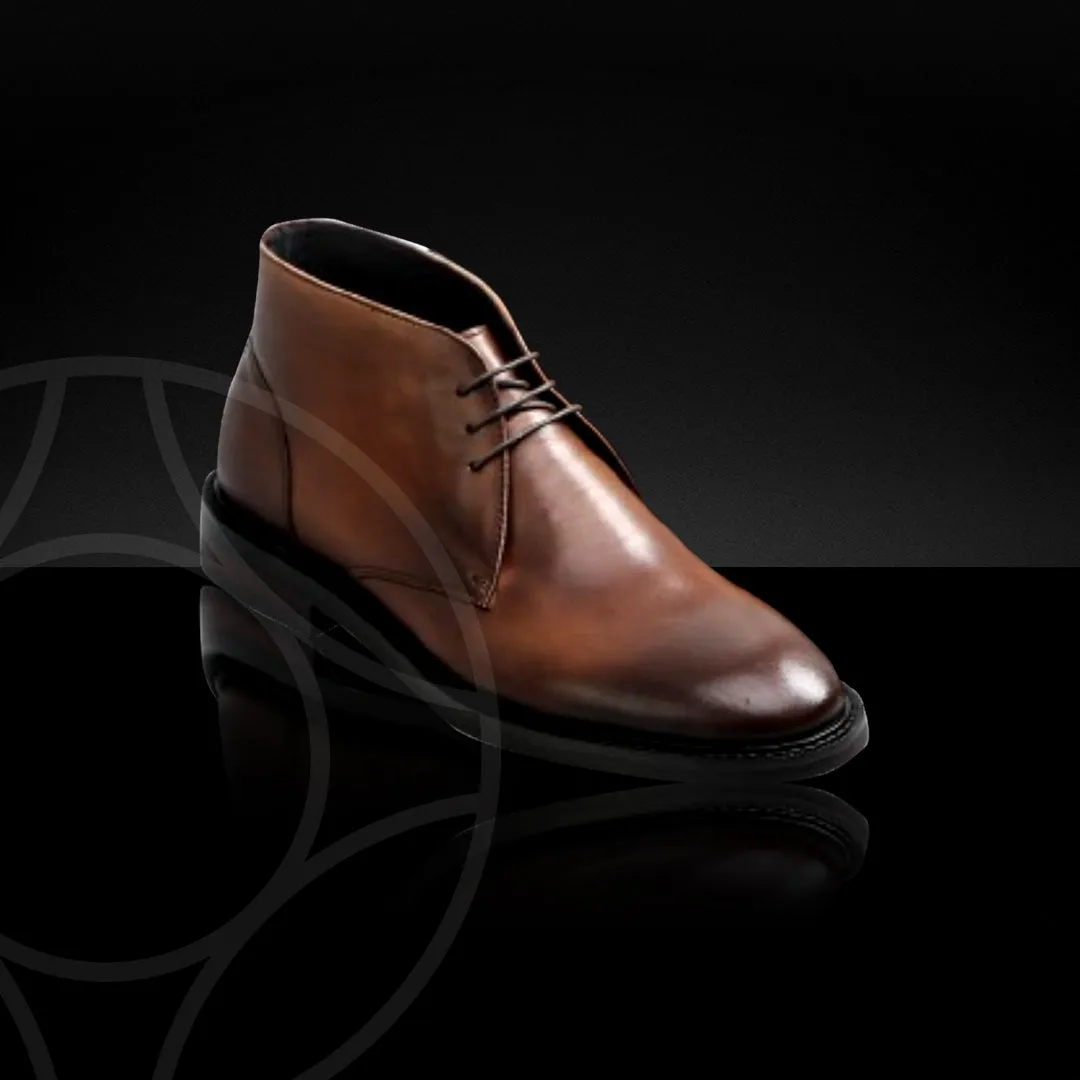 BEAU Classic Boots Crafted in Hand Patina Leather