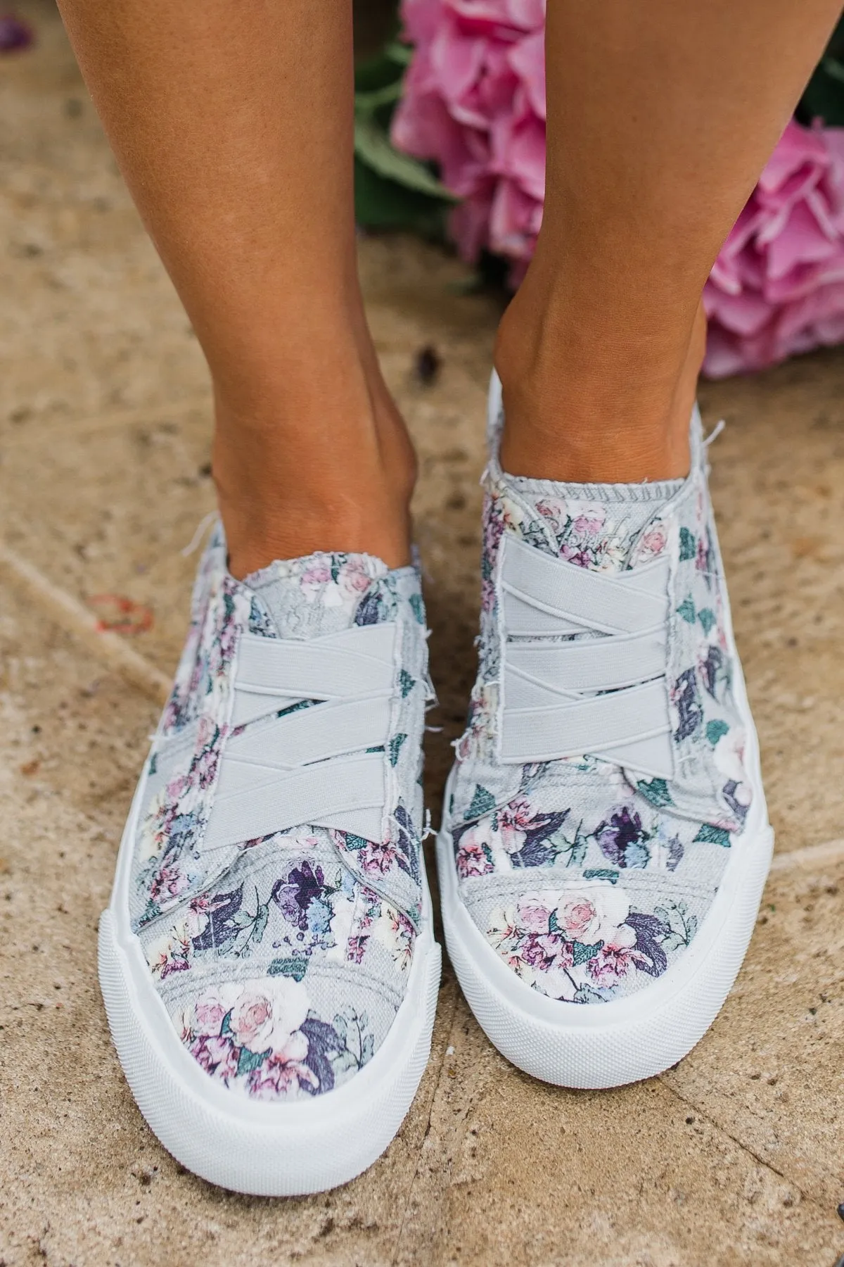 Blowfish Marley Sneakers- Grey Bella Print