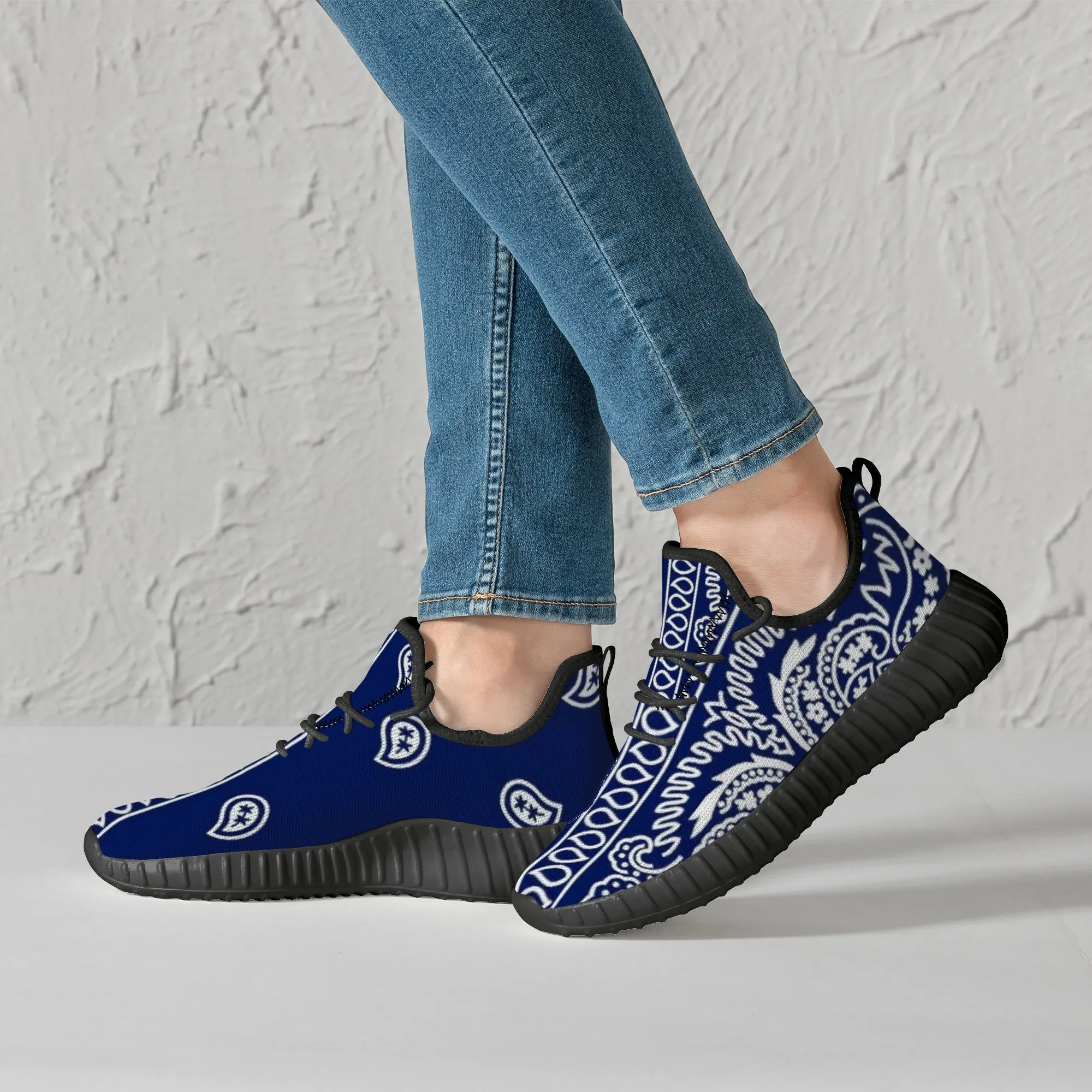 Blue Crip Bandana Premium Sneakers