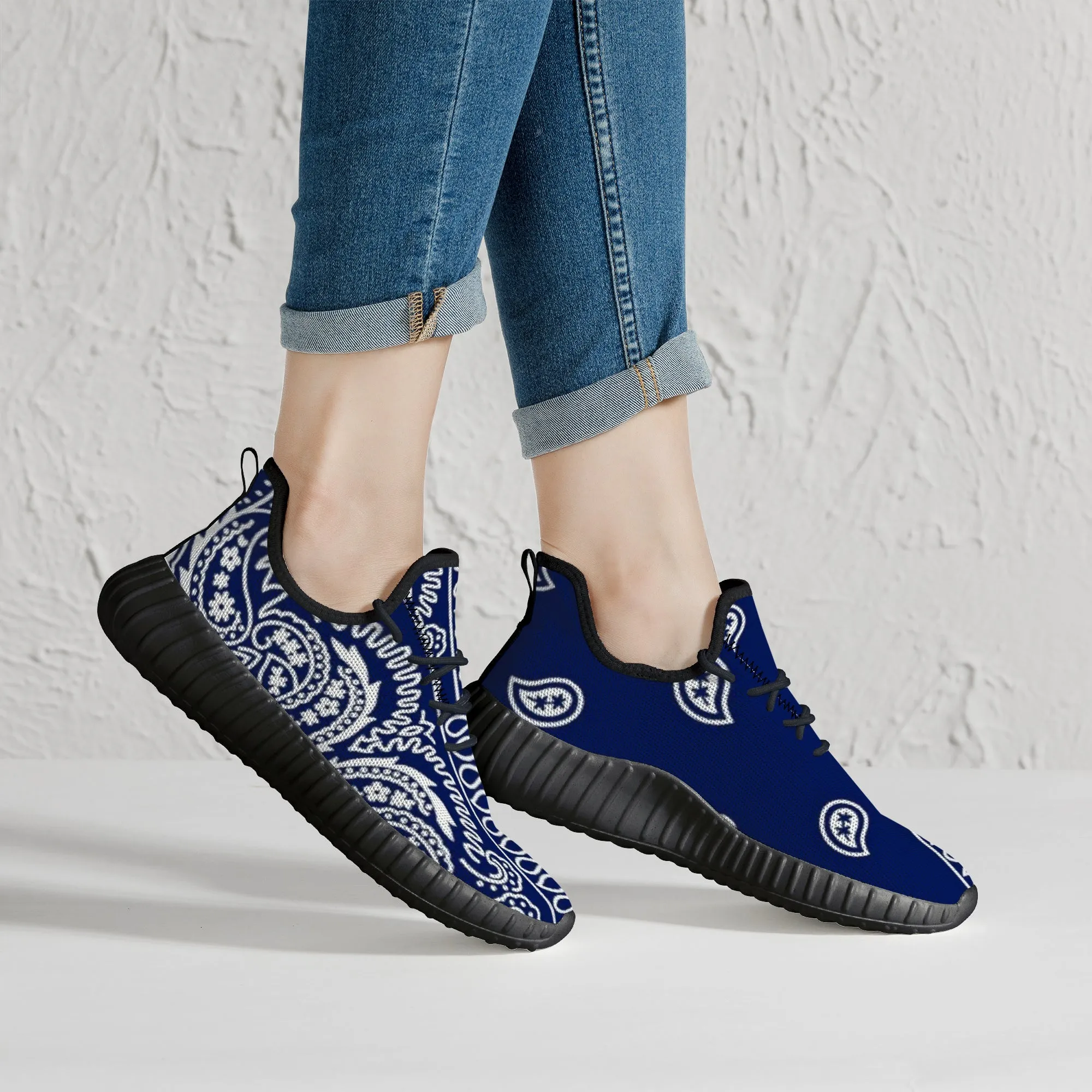 Blue Crip Bandana Premium Sneakers