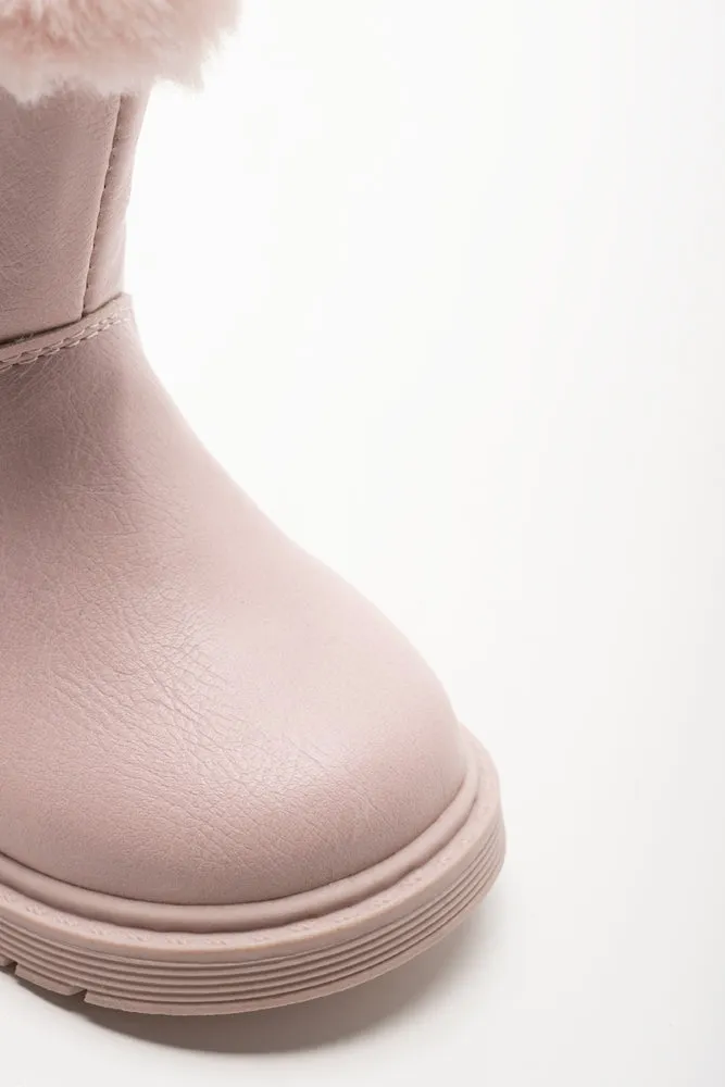 Boots Light Pink