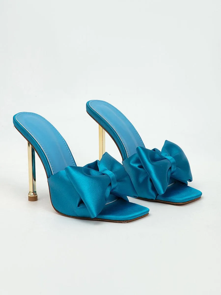 Bow Soft Stiletto Heel MHE1082