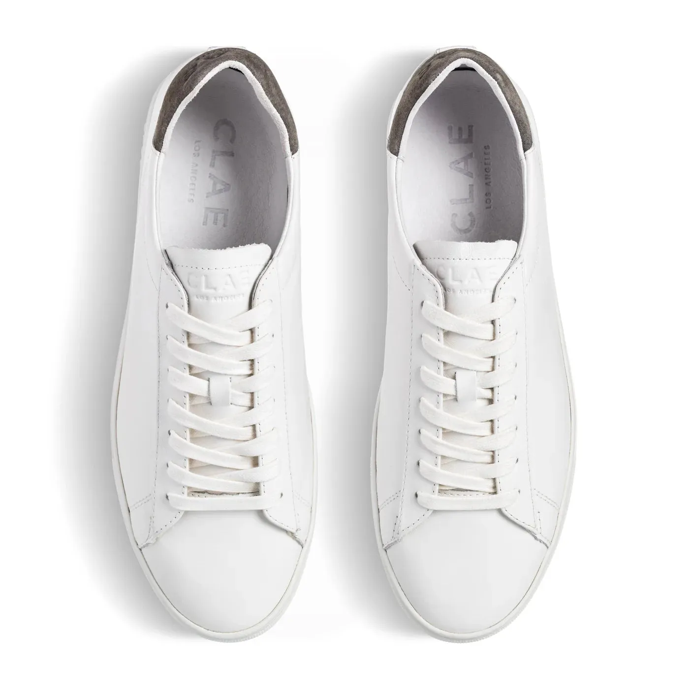 Bradley White Leather Olive Night