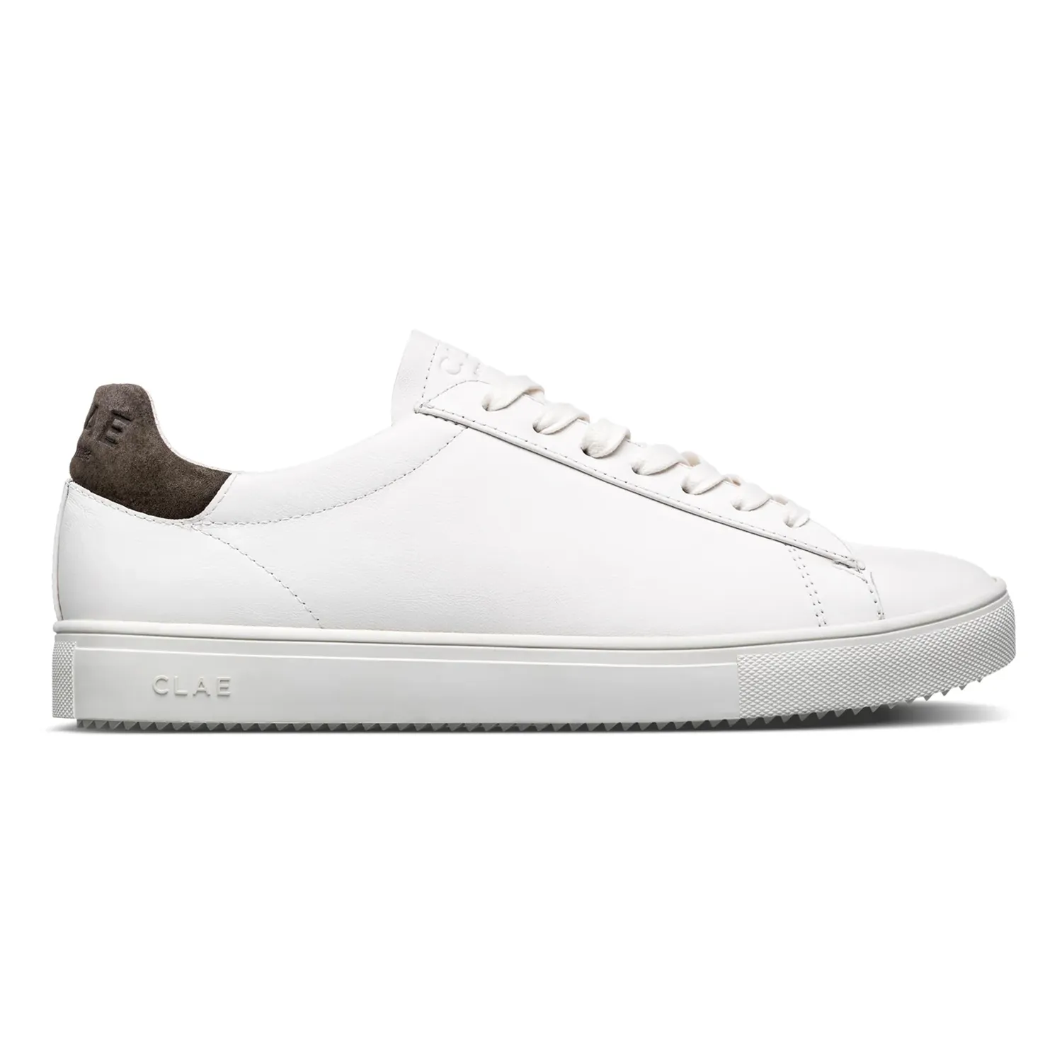 Bradley White Leather Olive Night