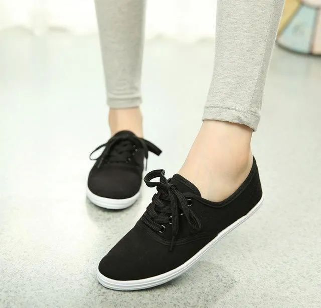 Breathable Canvas Sneakers