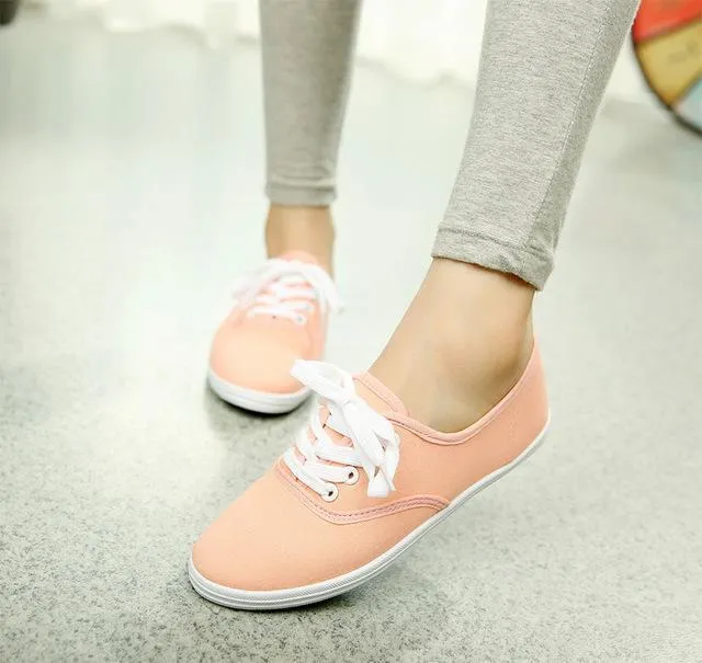 Breathable Canvas Sneakers