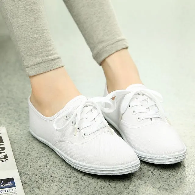 Breathable Canvas Sneakers
