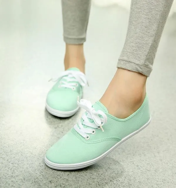 Breathable Canvas Sneakers