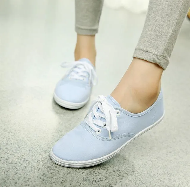 Breathable Canvas Sneakers