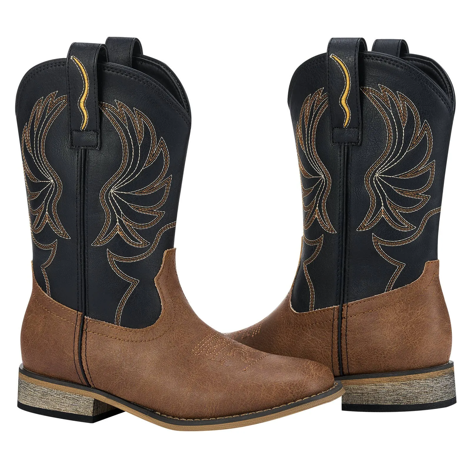 Brown Classic Western Cowboy Boots