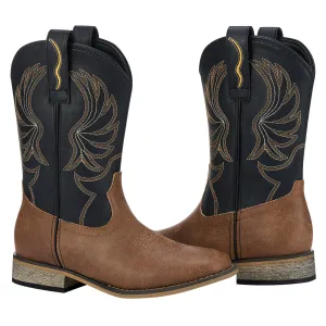 Brown Classic Western Cowboy Boots