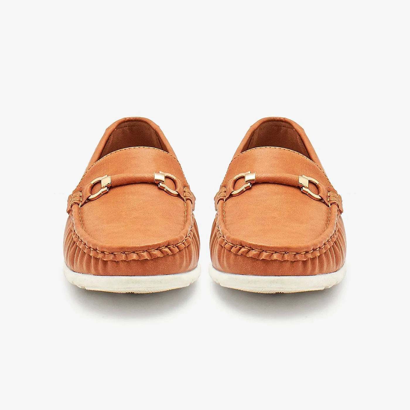 Buckled Ladies Loafers