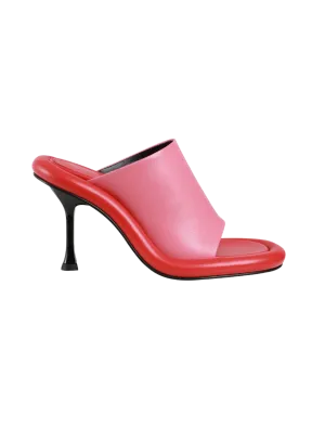 Bumper Tube Leather Heels