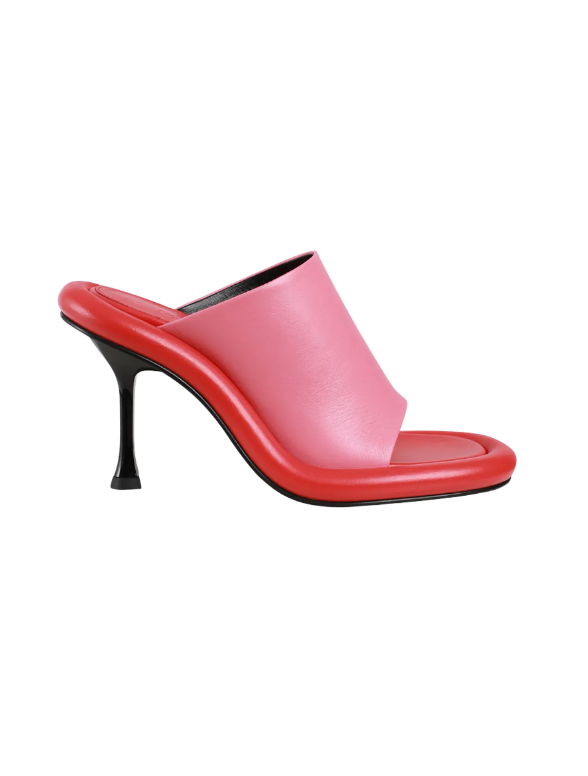 Bumper Tube Leather Heels