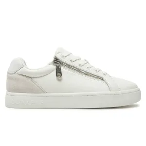 Calvin Klein Jeans Classic Cupsole Zip Low Sneakers YM0YM01254-WHT