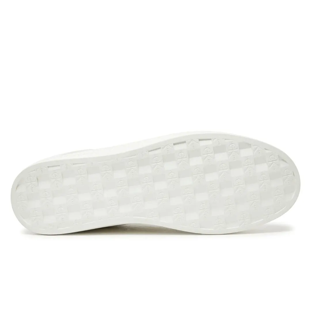 Calvin Klein Jeans Classic Cupsole Zip Low Sneakers YM0YM01254-WHT