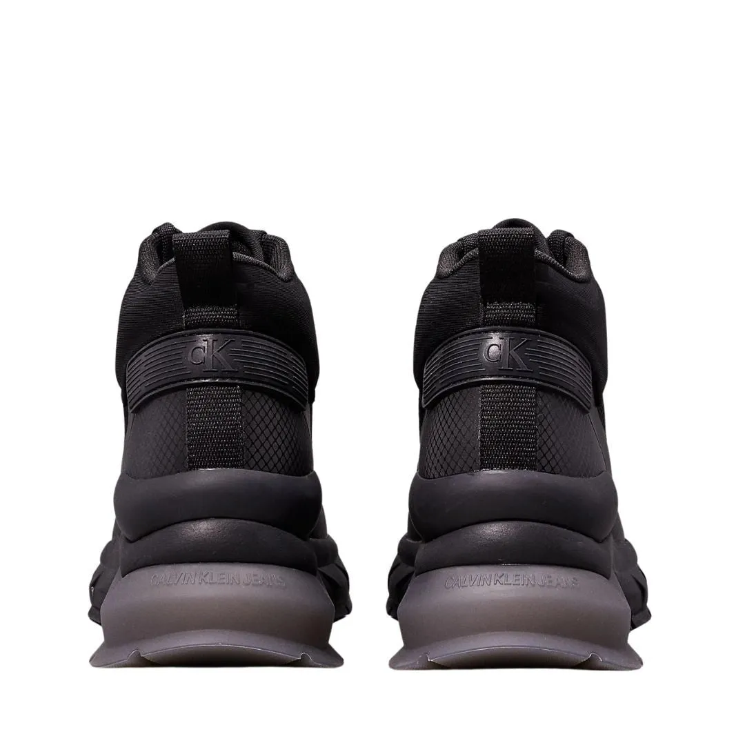 Calvin Klein Jeans High-Top Wedge Trainers YW0YW01571-BLK
