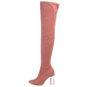 Cape Robbin Fay-2 High Heel Boot Red