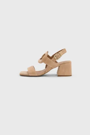 CARRY CIRCLE HEELS - NAT