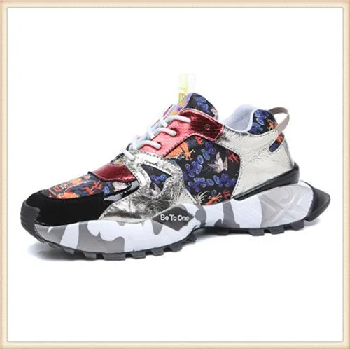 Casual Shoes Men Breathable Sneakers High Quality Adults Masculino New Trend Fashion 3D Print Matching Zapatilla 4#15/20D50