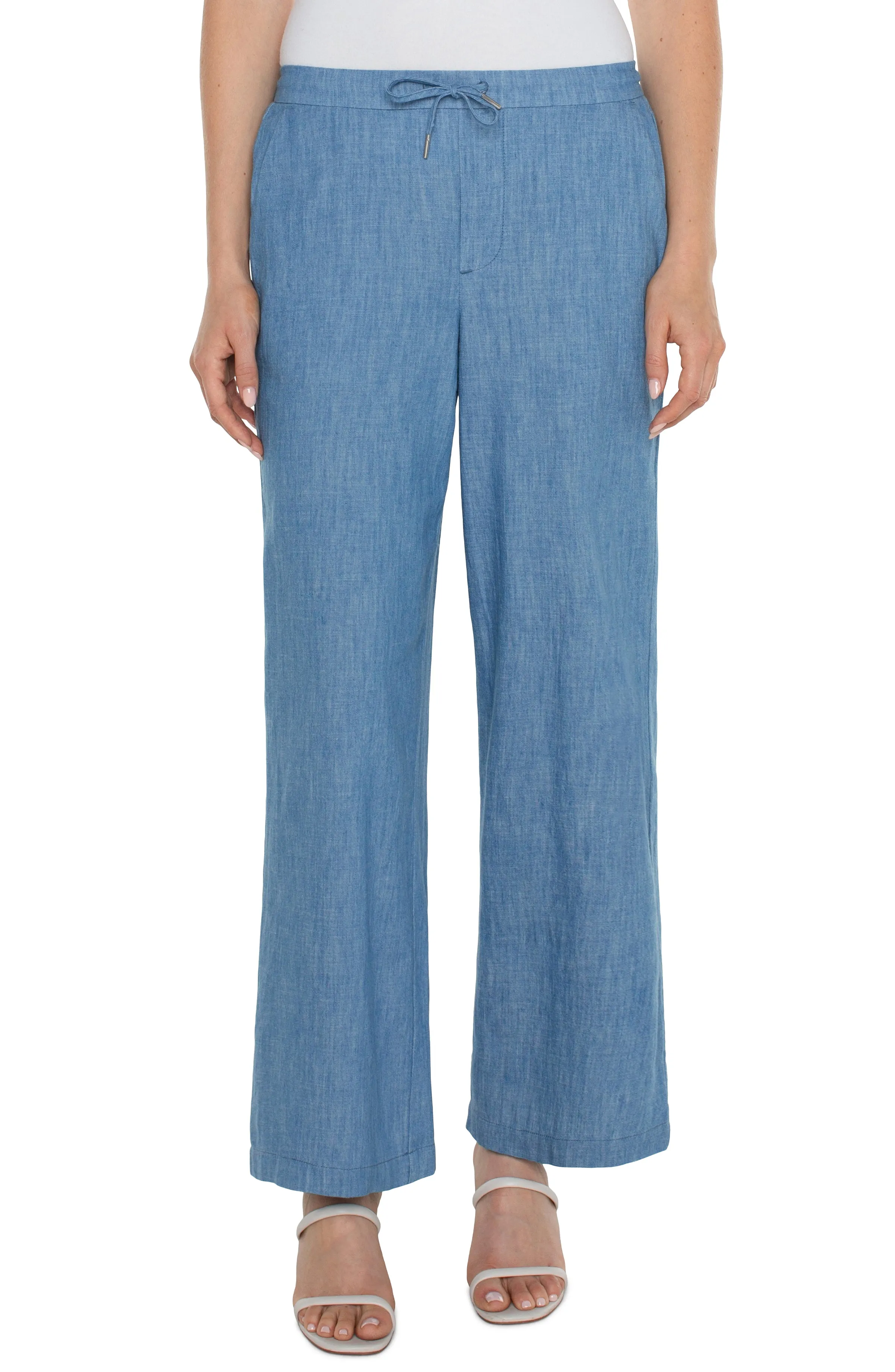 CHAMBRAY TROUSER