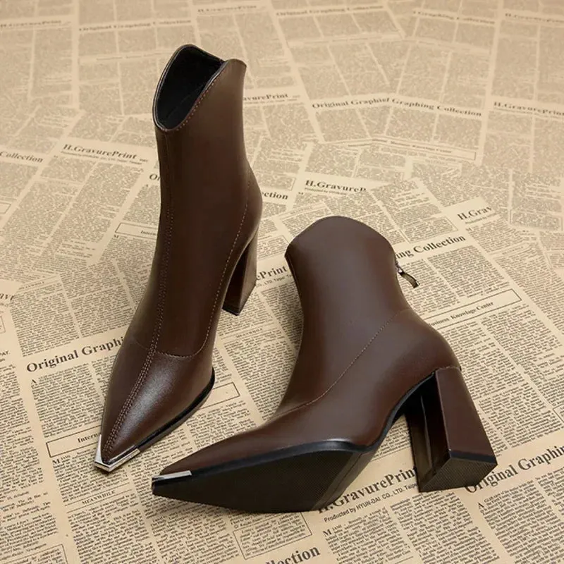 Chelsea™ - Comfortable Leather Heels