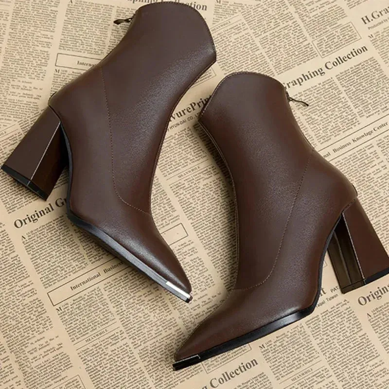 Chelsea™ - Comfortable Leather Heels