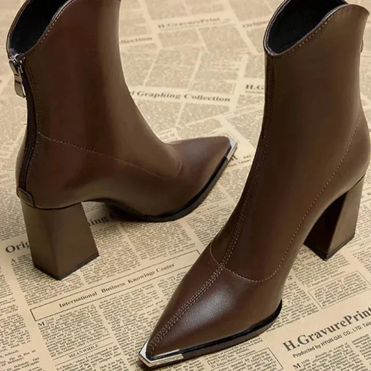 Chelsea™ - Comfortable Leather Heels