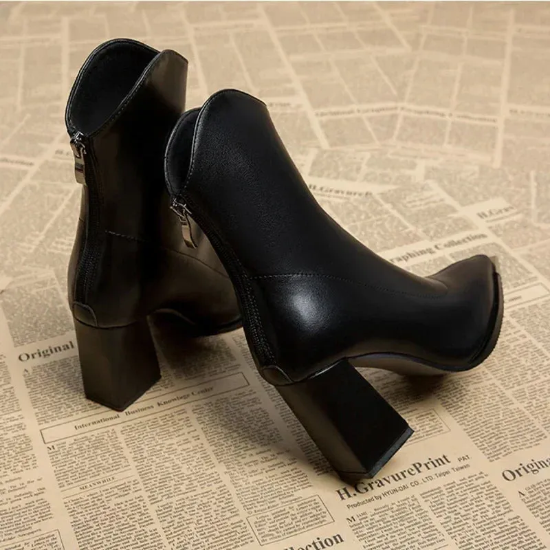 Chelsea™ - Comfortable Leather Heels
